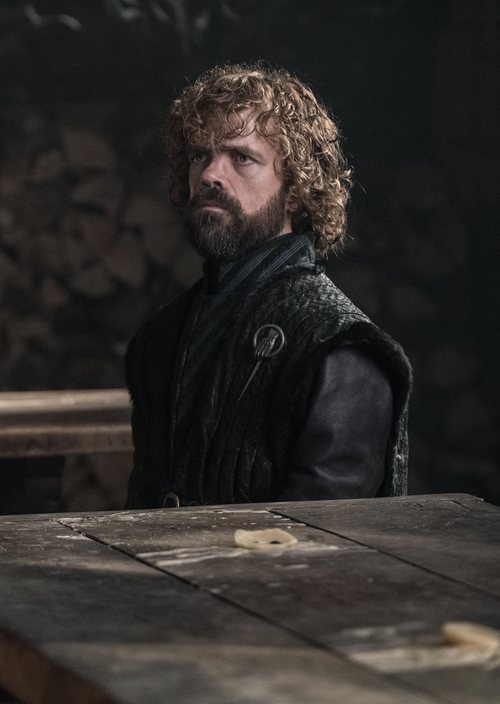 Tyrion Lannister, con gesto serio, en la octava temporada de 'Juego de Tronos'