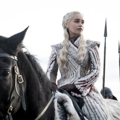 Daenerys, a caballo, en la octava temporada de 'Juego de Tronos'