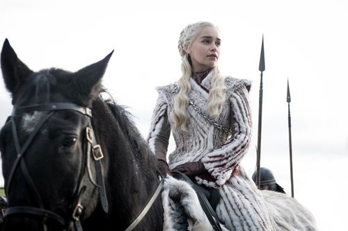 Daenerys, a caballo, en la octava temporada de 'Juego de Tronos'