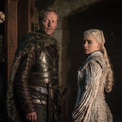 Daenerys y Ser Jorah Mormont, en la octava temporada de 'Juego de Tronos'