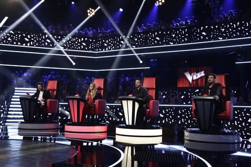 Los coaches de 'La Voz' en la Gala del segundo directo
