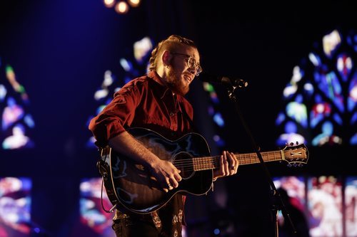 Andrés Martín interpreta "Hallelujah" en el segundo directo de 'La Voz'