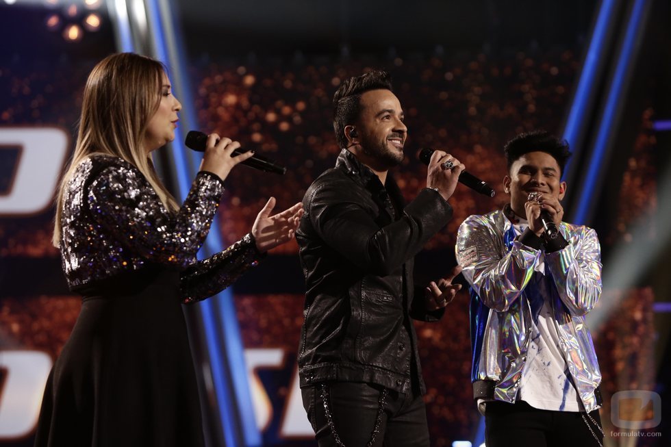El equipo de Luis Fonsi canta "Quisiera poder olvidarme de ti" en el segundo directo de 'La Voz'