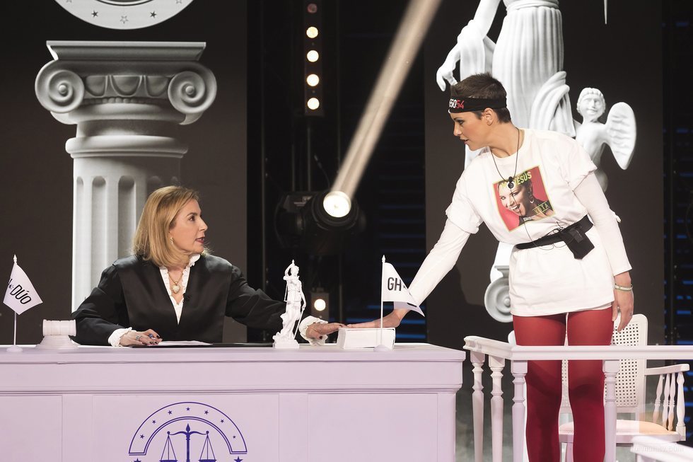 María Jesús se defiende de las acusaciones en el juicio de 'GH Dúo'