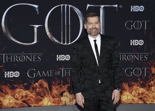 Nikolaj Coster-Waldau en la premiere de la temporada final de 'Juego de Tronos'