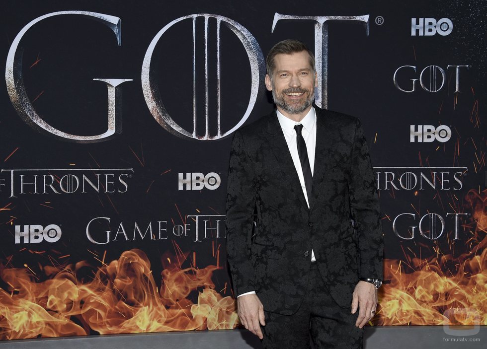 Nikolaj Coster-Waldau en la premiere de la temporada final de 'Juego de Tronos'