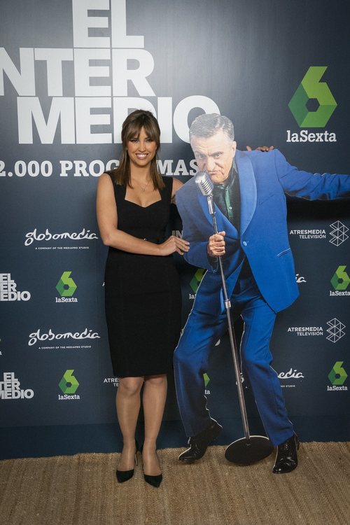 La copresentadora Sandra Sabatés, en el programa 2.000 de 'El Intermedio'