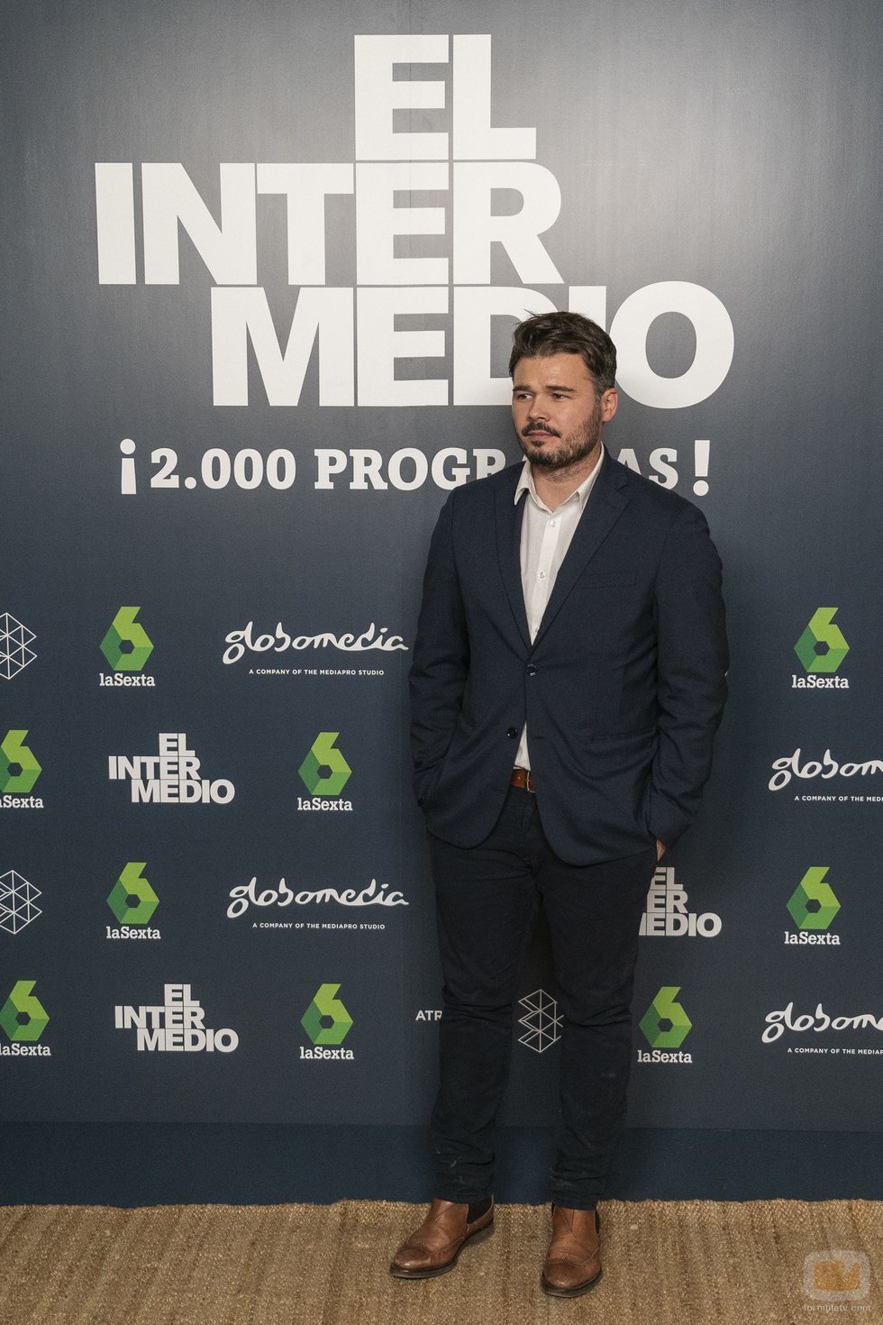 Gabriel Rufián, en el programa 2.000 de 'El Intermedio'
