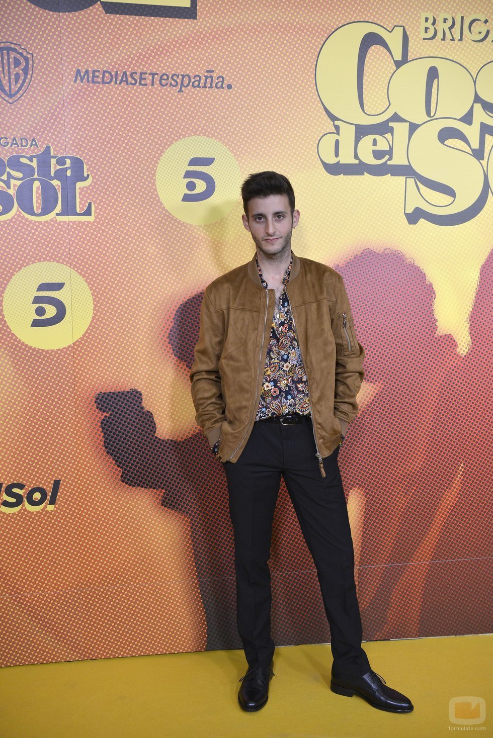 Daniel Ibáñez en la presentación de 'Brigada Costa del Sol'