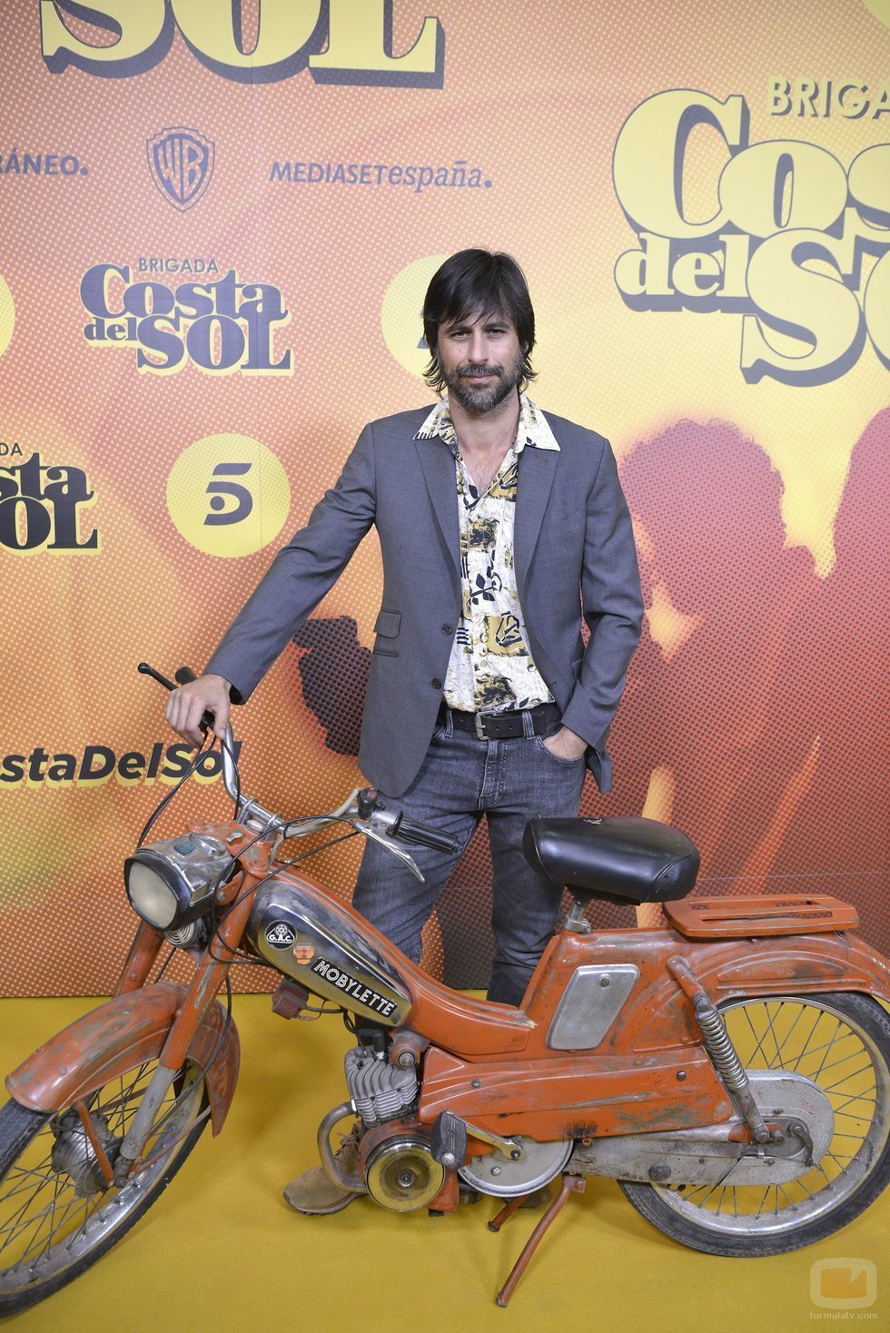 Hugo Silva en la presentación de 'Brigada Costa del Sol'