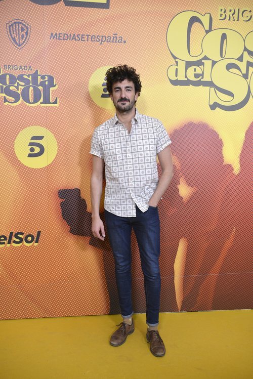 Miki Esparbé en la presentación de 'Brigada Costa del Sol'