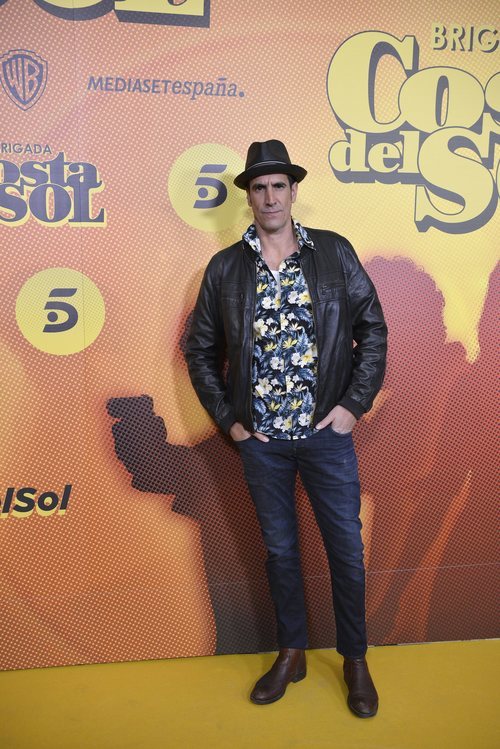 Rodrigo Poison en la presentación de 'Brigada Costa del Sol' 