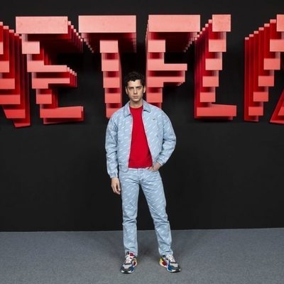 Eduardo Casanova, en la inauguración del centro de producción de Netflix en Madrid