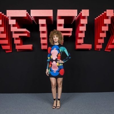 Esther Acebo, en la inauguración del centro de producción de Netflix en Madrid