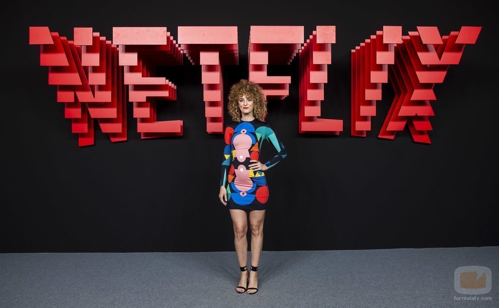 Esther Acebo, en la inauguración del centro de producción de Netflix en Madrid