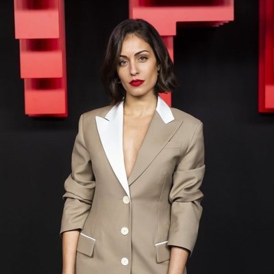 Hiba Abouk, en la inauguración del centro de producción de Netflix en Madrid