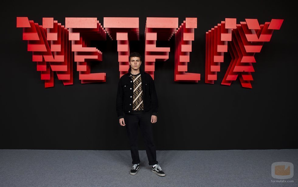 Arón Piper, en la inauguración del centro de producción de Netflix en Madrid