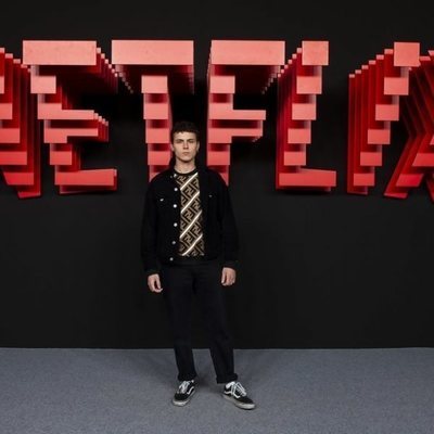 Arón Piper, en la inauguración del centro de producción de Netflix en Madrid
