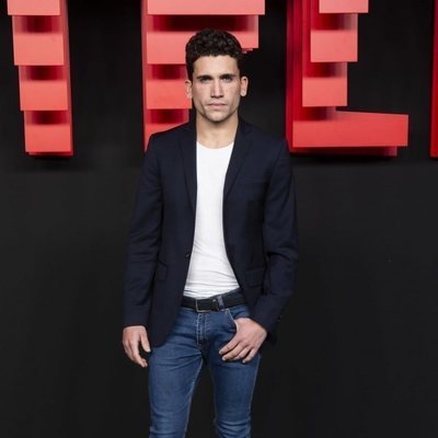 Jaime Lorente, en la inauguración del centro de producción de Netflix en Madrid