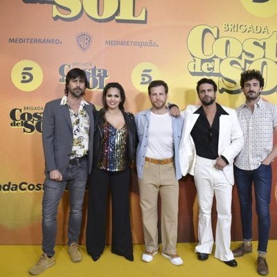 El reparto de 'Brigada Costa del Sol' en la presentación