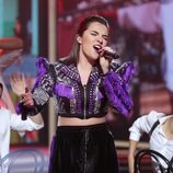 Marta Sango, en la Gala final de 'La mejor canción jamás cantada'