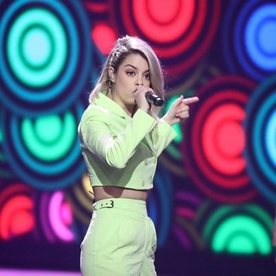 Nerea Rodríguez, en la Gala final de 'La mejor canción jamás cantada'