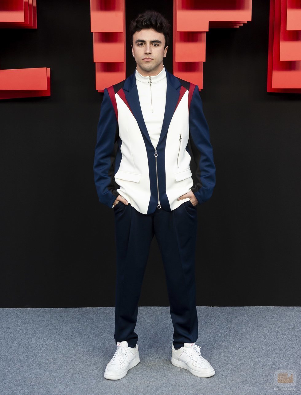 Itzan Escamilla, en la inauguración del centro de producción de Netflix en Madrid