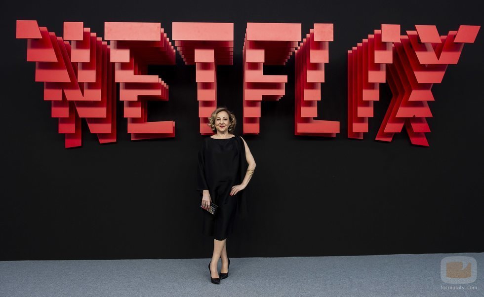 Carmen Machi, en la inauguración del centro de producción de Netflix en Madrid