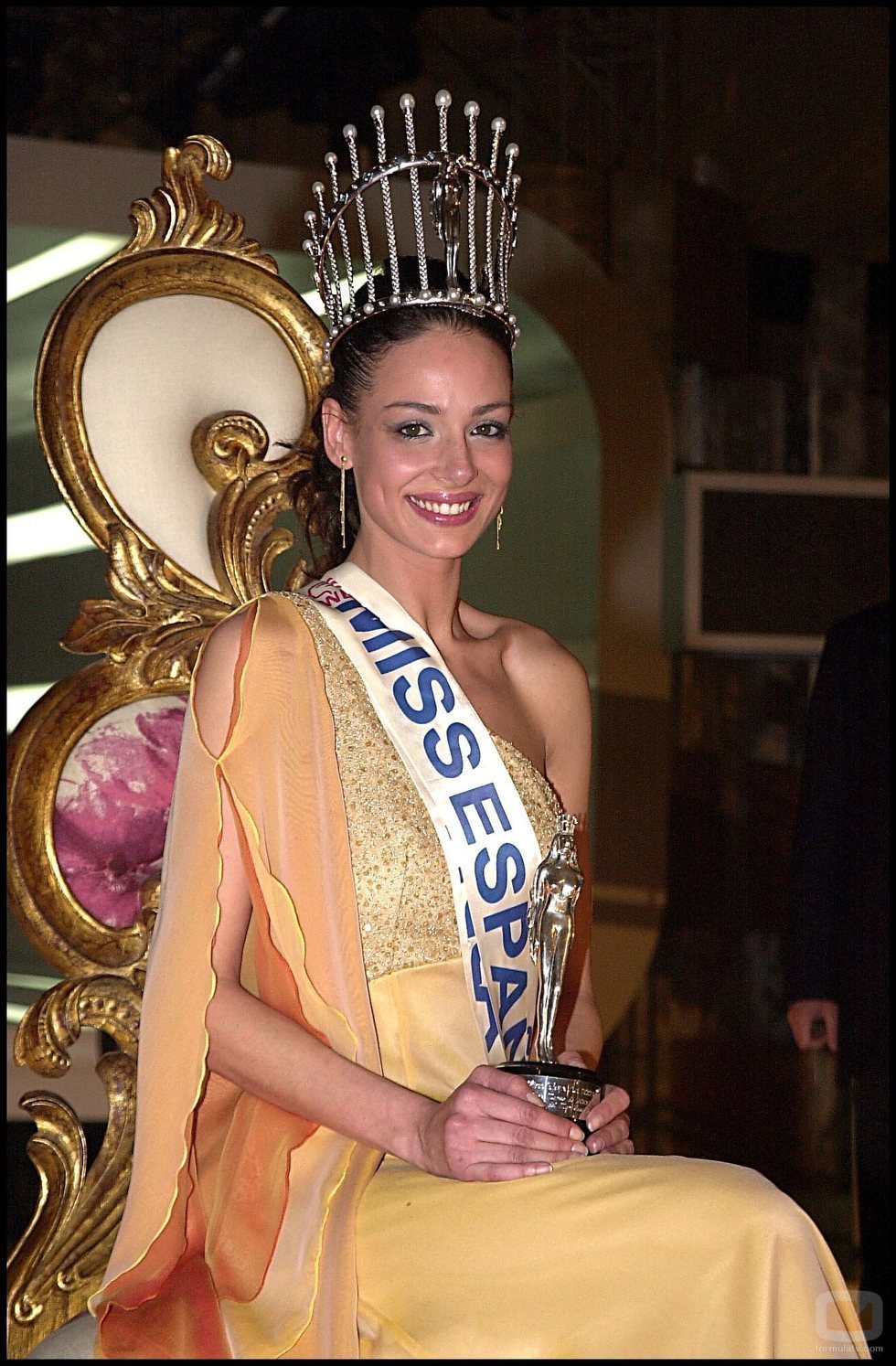 Eva González, ganadora de Miss España 2003