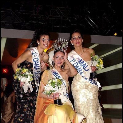 Eva González, ganadora de Miss España en 2003
