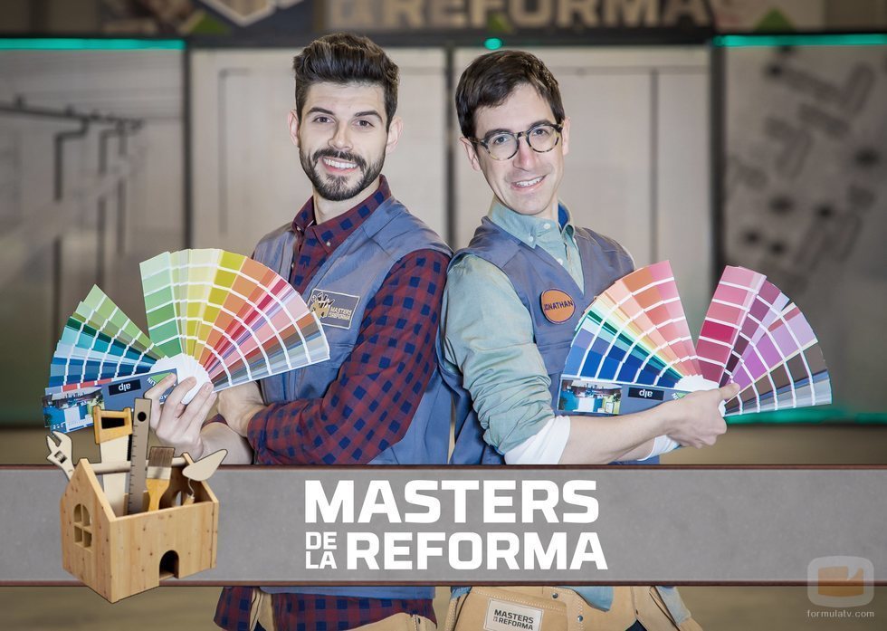 Javier y Jonathan, concursantes de 'Masters de la Reforma' en Antena 3