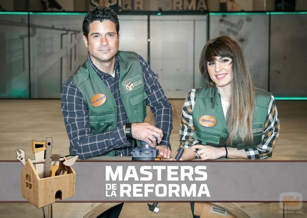 Paco y Jessica, concursantes de 'Masters de la Reforma' en Antena 3