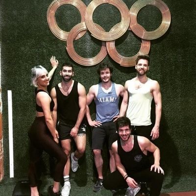 Miki Núñez entrena junto a sus bailarines para Eurovisión 2019