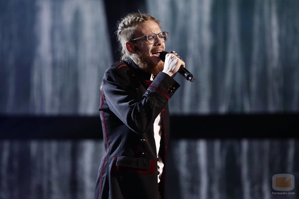 Andrés Martín, ganador de la primera edición de 'La Voz' en Antena 3