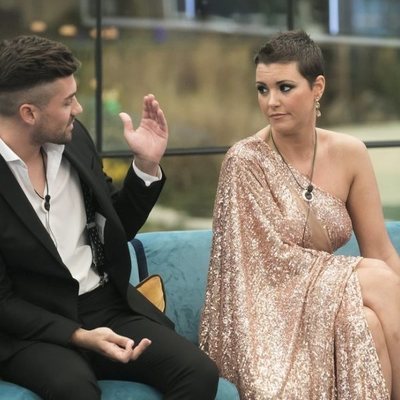 María Jesús Ruiz y Alejandro Albalá, en la primera parte de la final de 'GH Dúo'