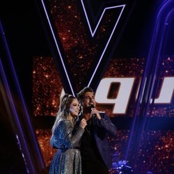 María Espinosa y David Bustamante interpretan "Héroes" en la final de 'La Voz'
