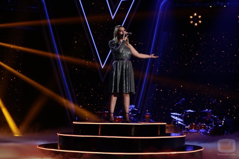 María Espinosa interpreta "Amiga mía" en la final de 'La Voz'
