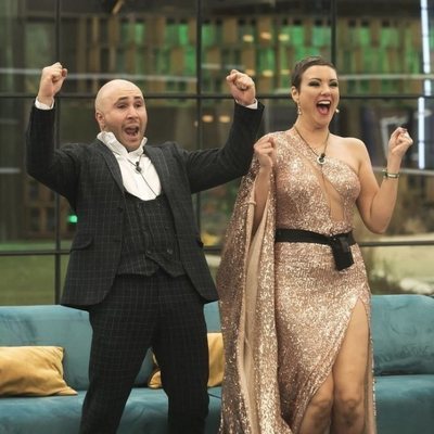 Kiko Rivera y María Jesús, en la final de 'GH Dúo'