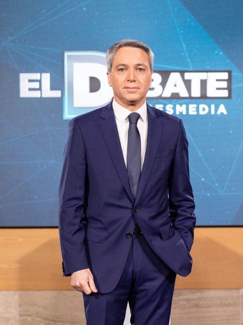 Vicente Vallés, moderador de 'El debate' de Atresmedia