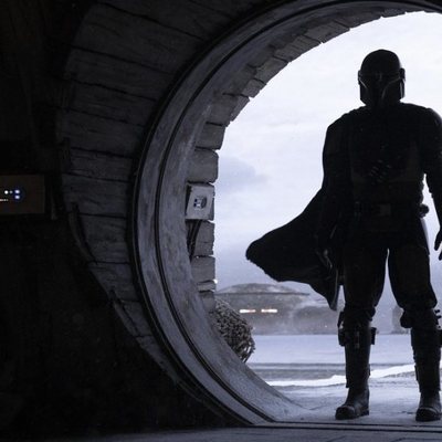 La silueta del protagonista de 'The Mandalorian'