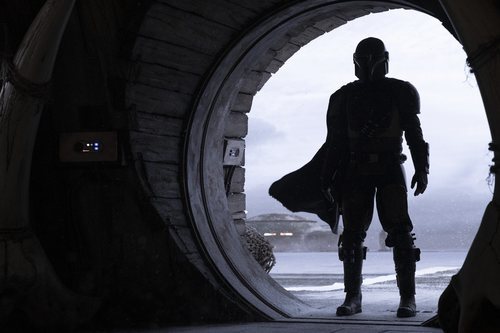 La silueta del protagonista de 'The Mandalorian'