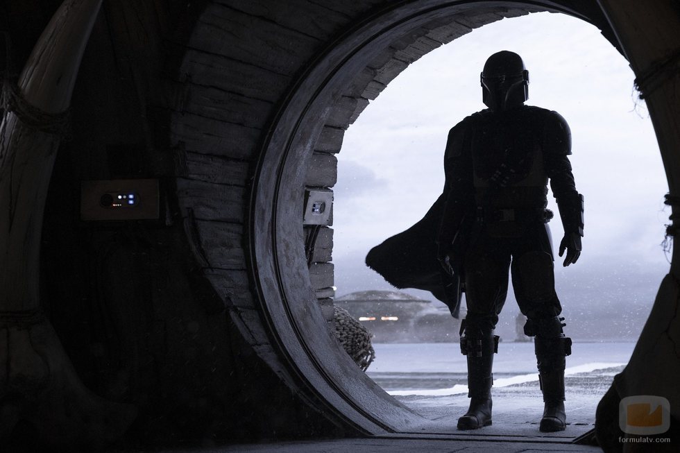 La silueta del protagonista de 'The Mandalorian'