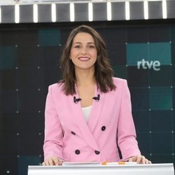 Inés Arrimadas (Ciudadanos), en el debate a seis de RTVE