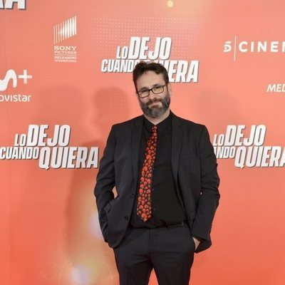 Carlos Theron, en la premier de "Lo dejo cuando quiera"