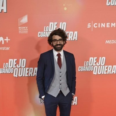 David Verdaguer, en la premier de "Lo dejo cuando quiera"