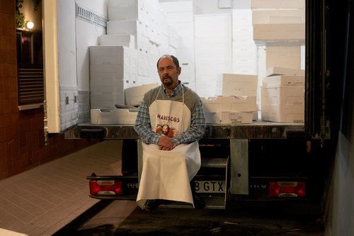 Antonio, desangelado en su camión en el 11x01 de 'La que se avecina'