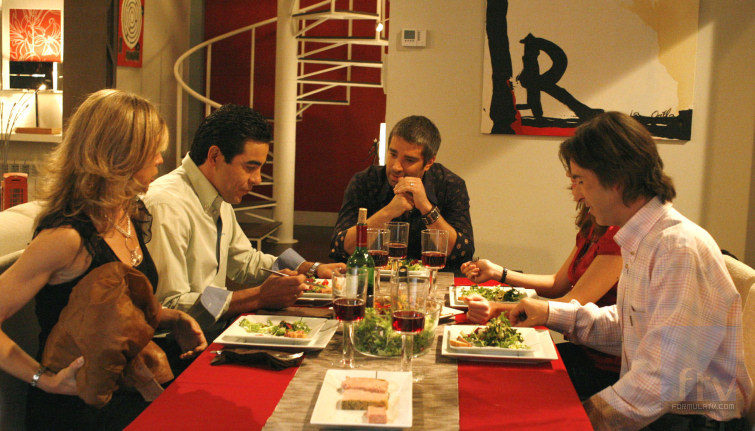Cena en casa de Sergio Arias en 'La que se avecina'