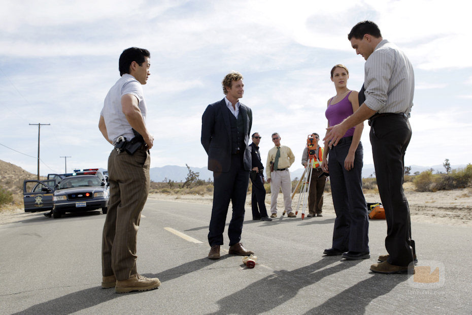 Simon Baker en "Mano roja" en 'El mentalista'