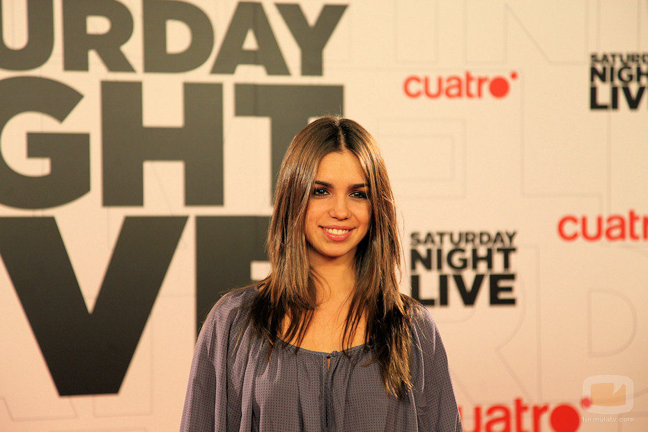 Elena Furiase en la premiere de 'Saturday Night Live'