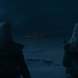 Los Caminantes Blancos observan Invernalia en el 8x02 de 'Juego de Tronos'